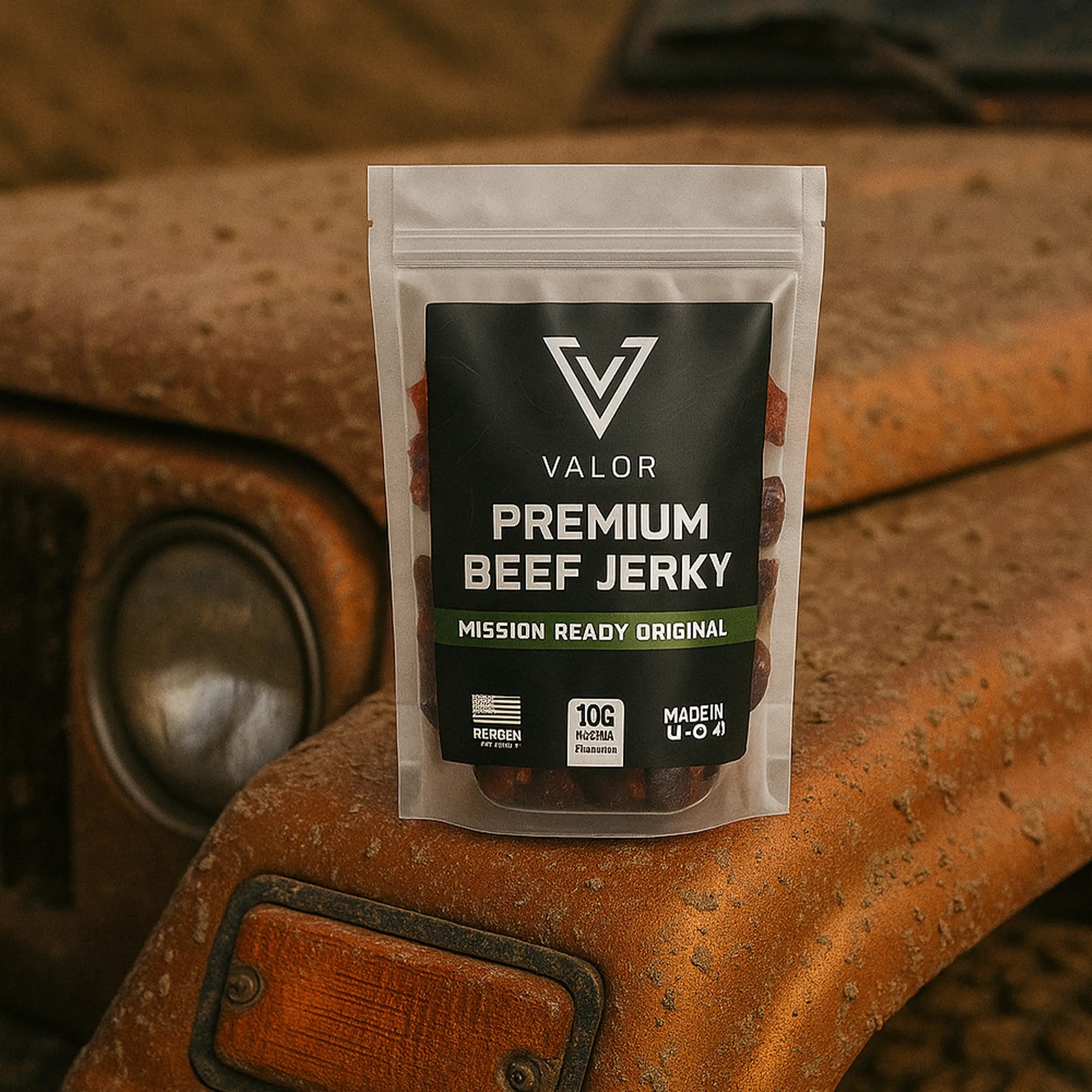 Mission Ready Original by VALOR | Premium Beef Jerky for the Relentless