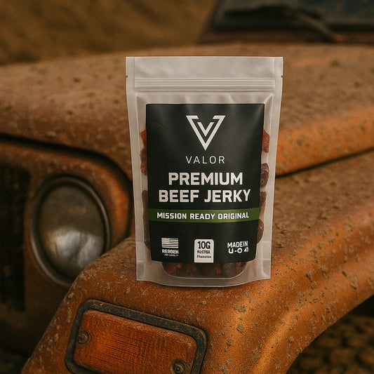 Mission Ready Original by VALOR | Premium Beef Jerky for the Relentless