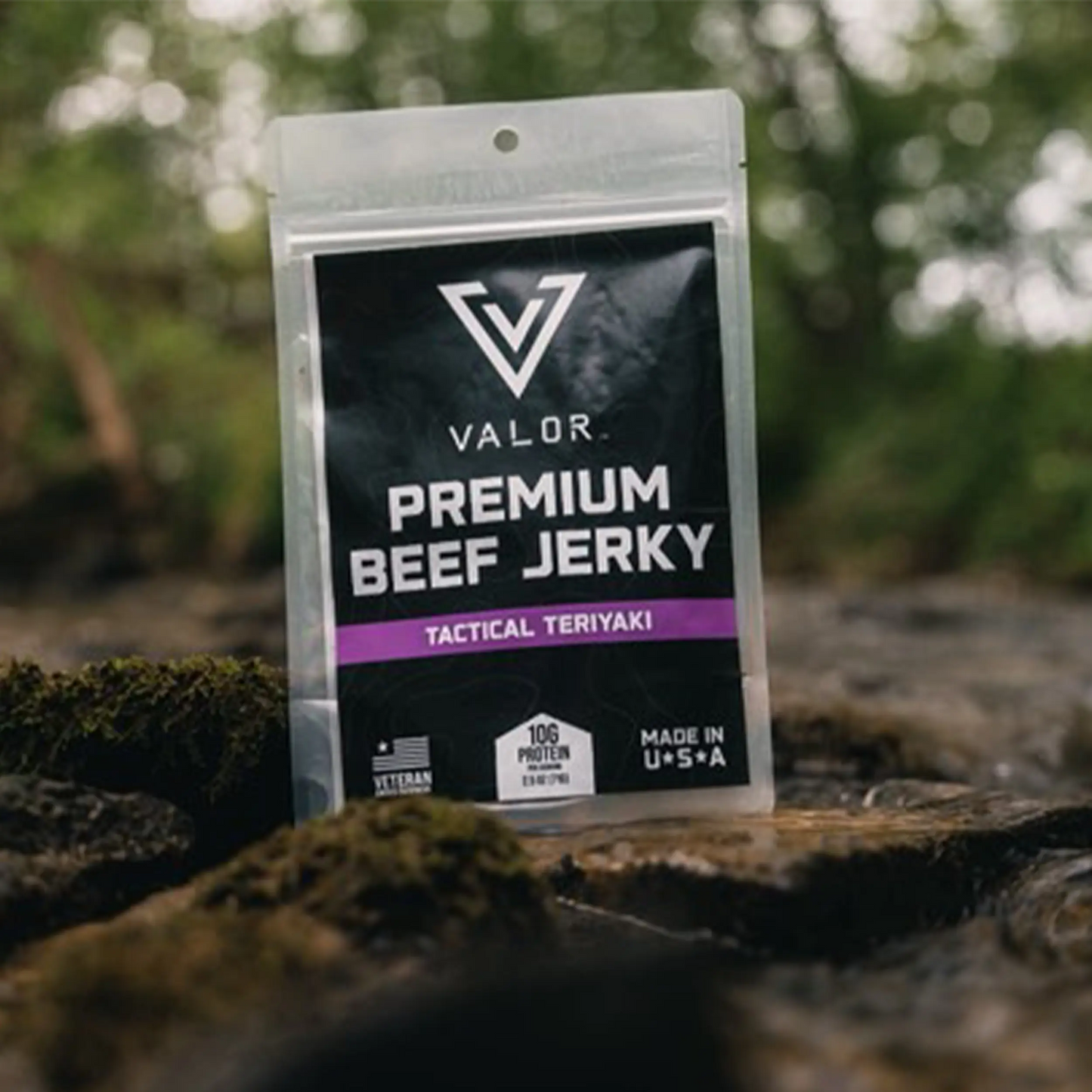Tactical Teriyaki by VALOR | Premium Beef Jerky Forged For The Relentless